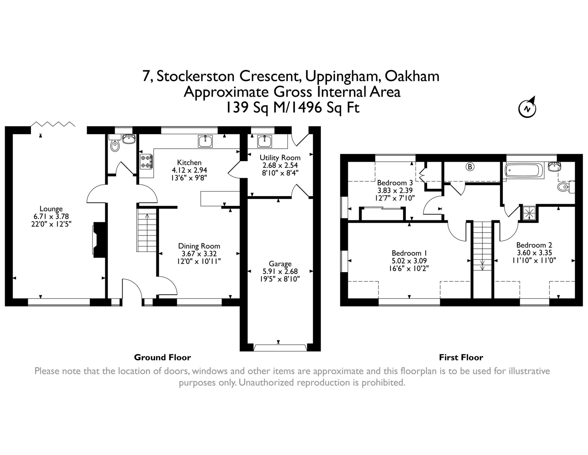 Stockerston Crescent, Uppingham, Oakham floorplan