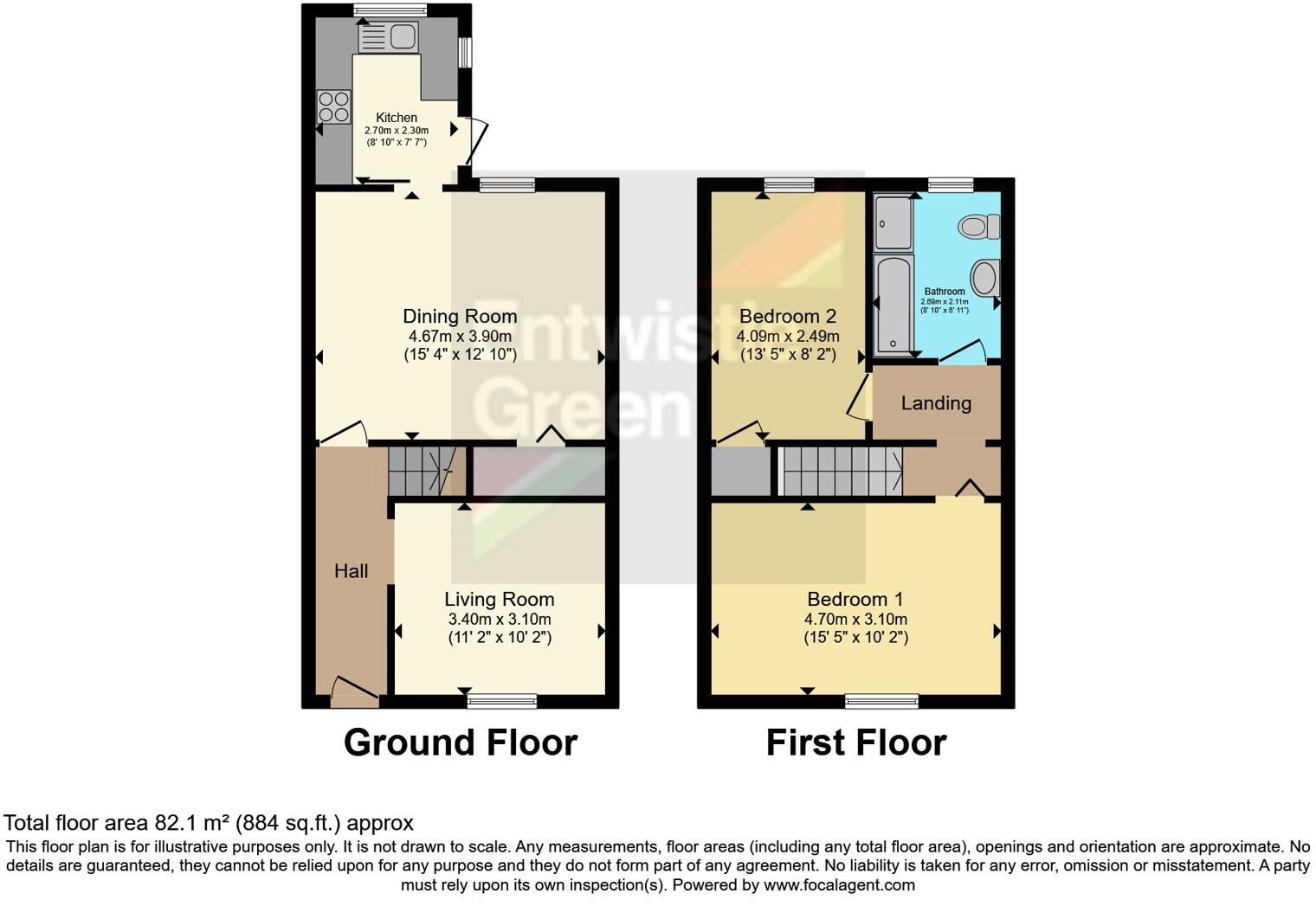 Newtown Street, Colne, Lancashire, BB8 floorplan