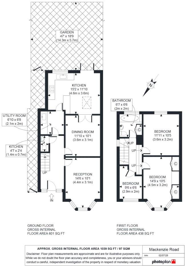 Mackenzie Road, Beckenham, Kent floorplan