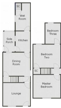 Cemetery Road, Cannock floorplan