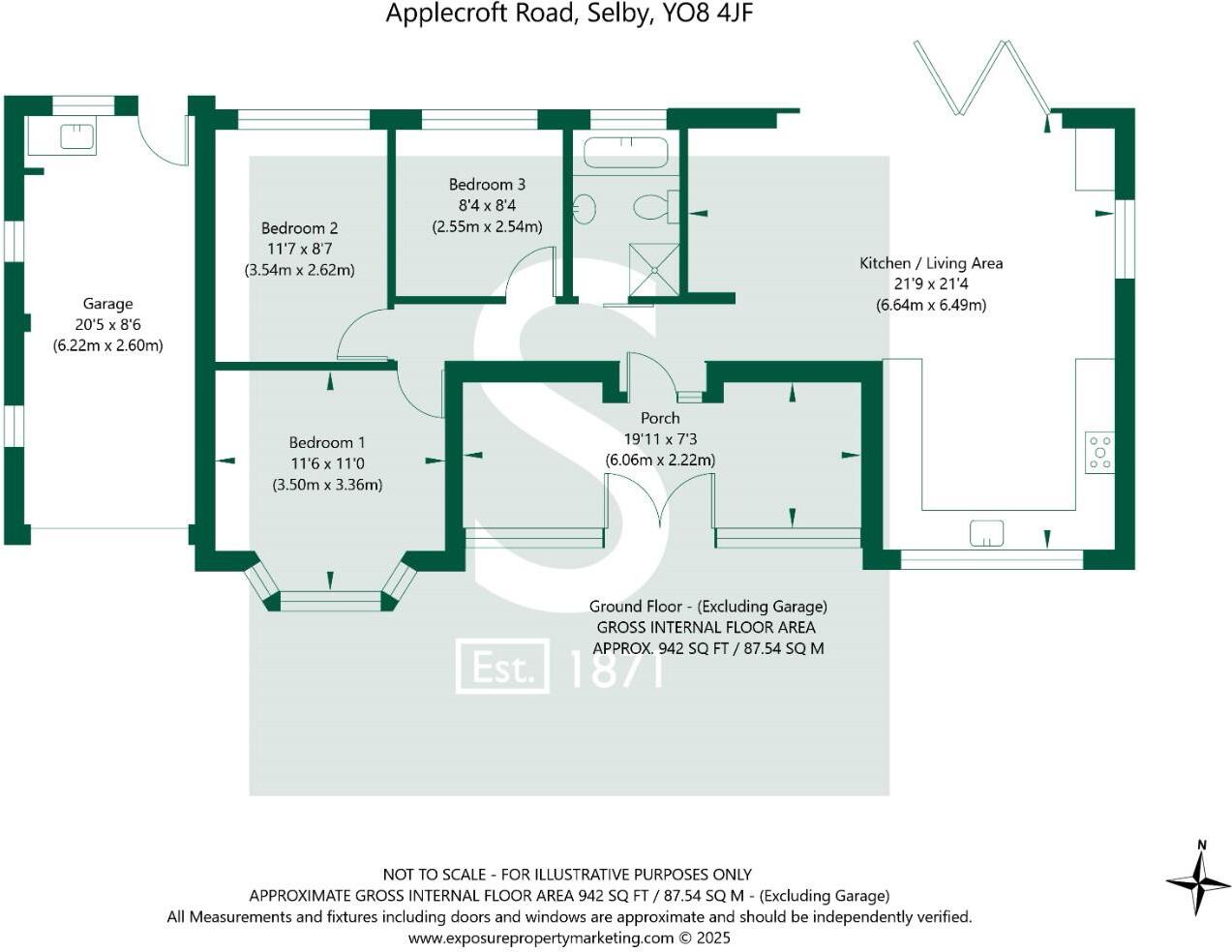 Applecroft Road, Selby floorplan