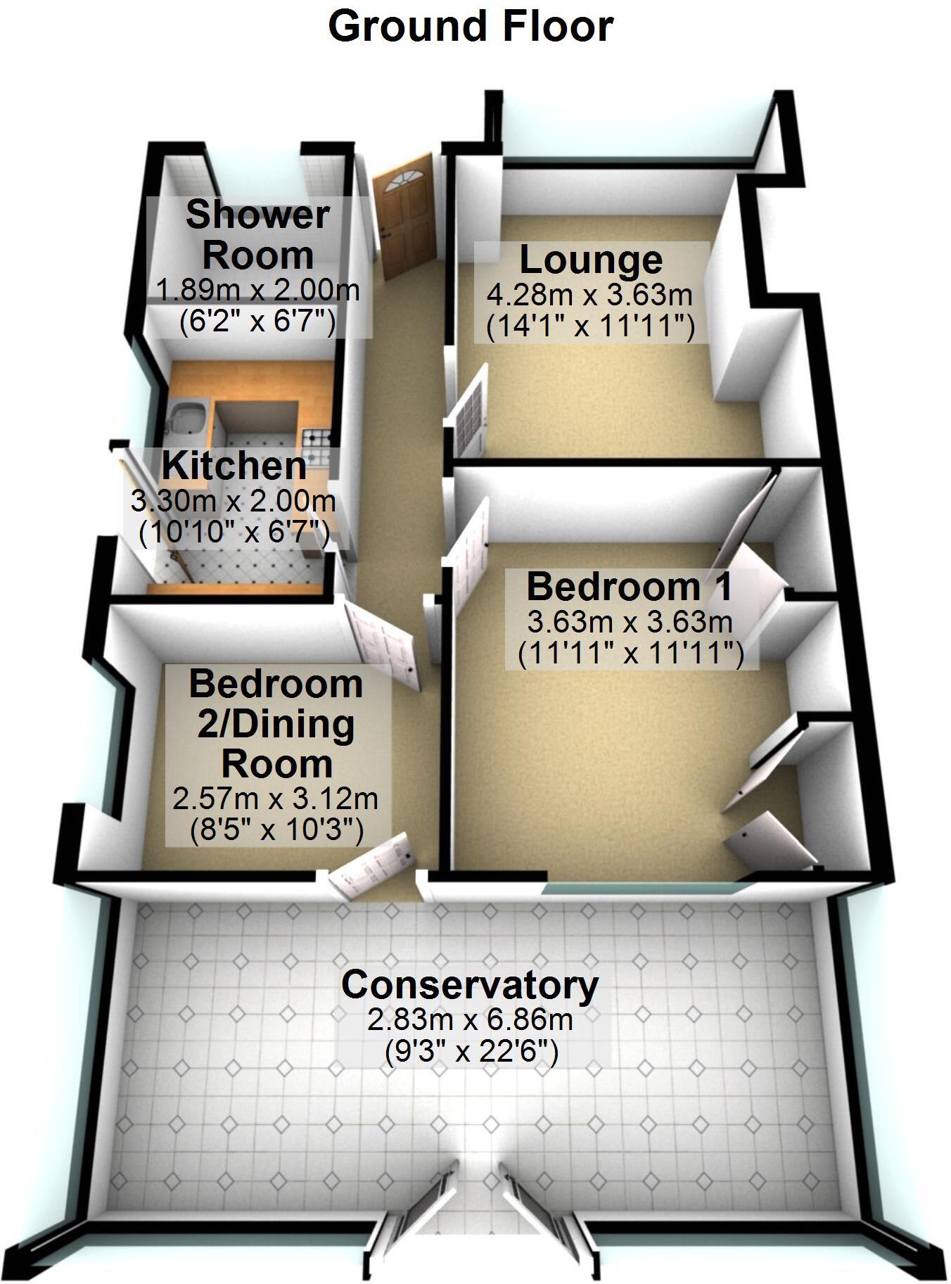 Mazebrook Crescent, Drub, Cleckheaton, BD19 floorplan