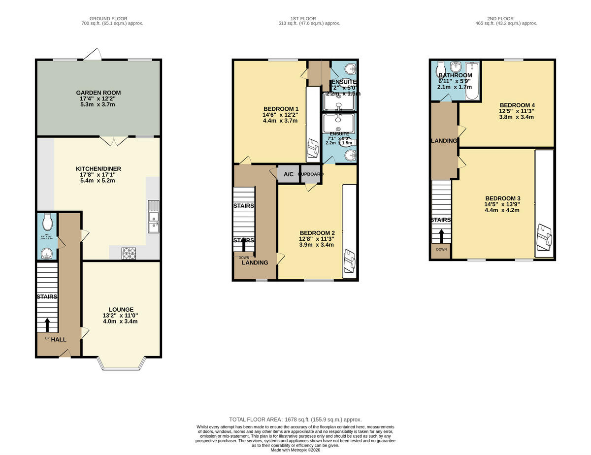 Massey Court, Newark, NG24 floorplan