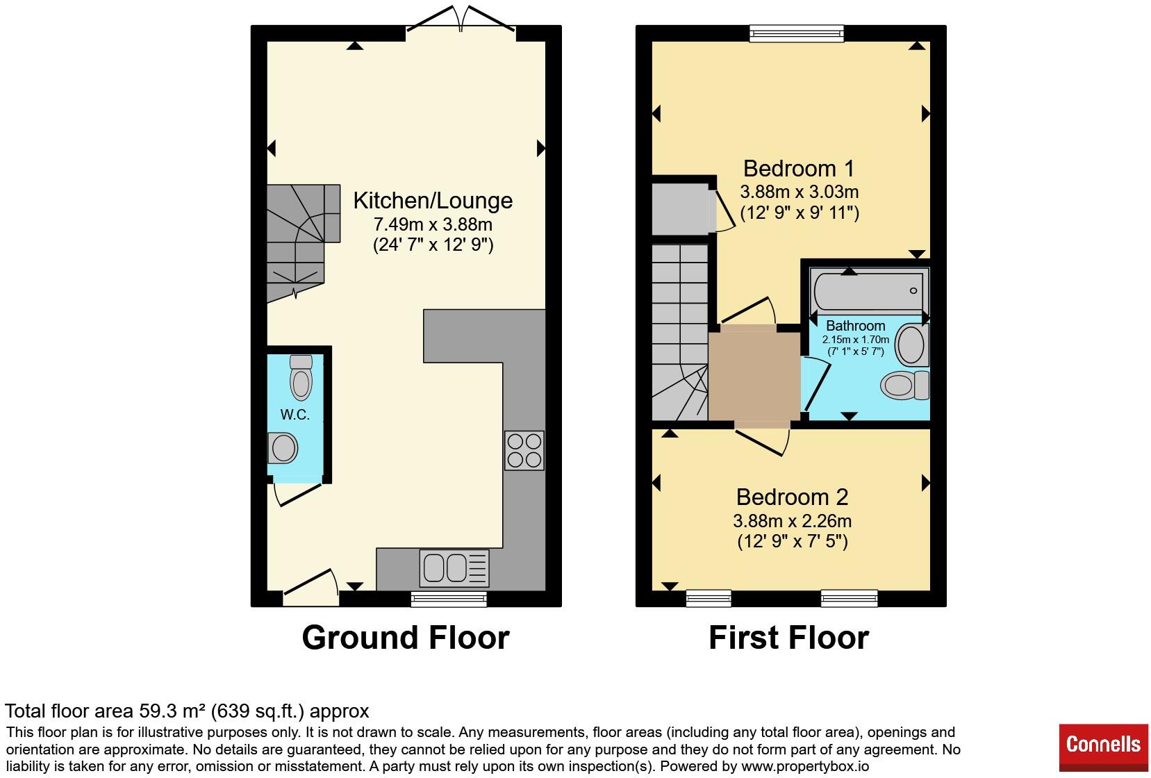 Redhill Grove, Hampton Woods, Peterborough floorplan