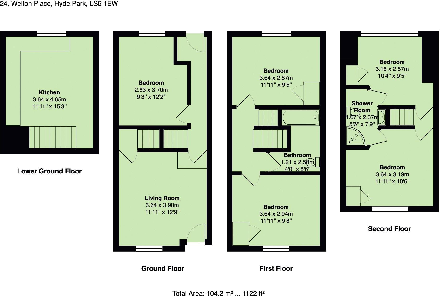 Welton Place, Leeds floorplan