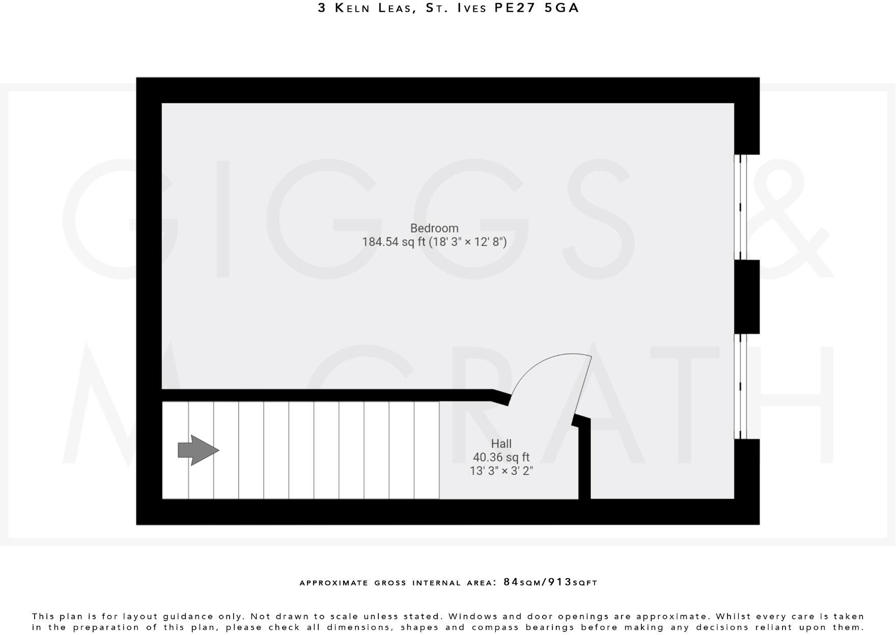 Keln Leas, St. Ives, Cambridgeshire, PE27 5GA floorplan