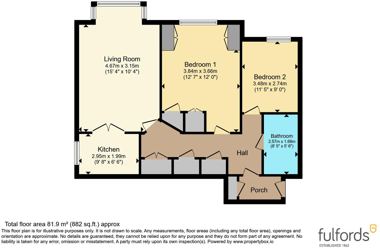 Long Causeway, Exmouth, Devon, EX8 floorplan