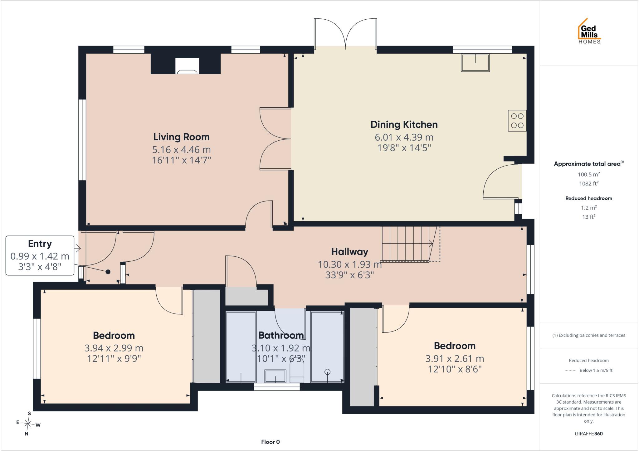 Ashfield Road , Thornton/Cleveleys  floorplan