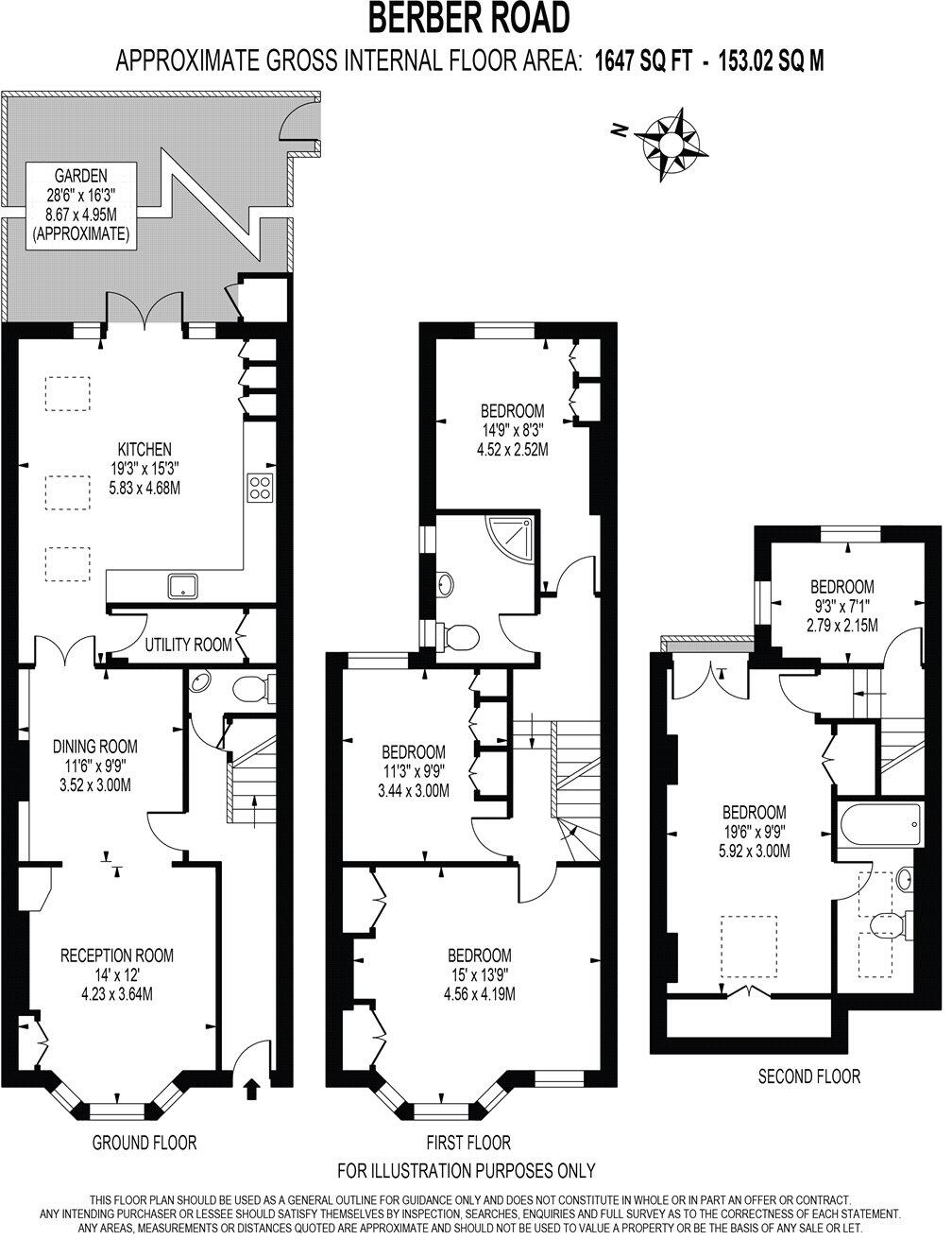 Berber Road, London, SW11 floorplan
