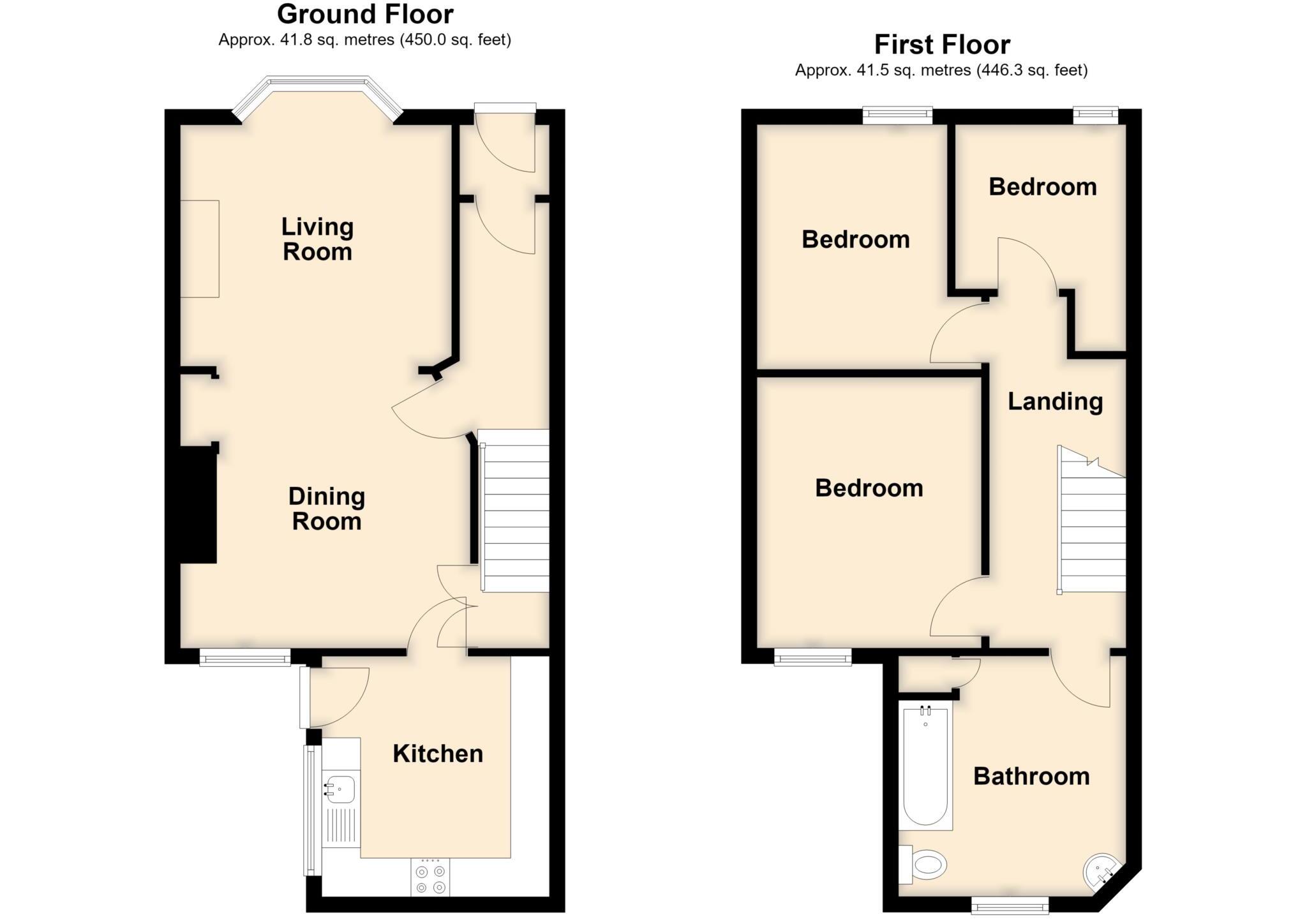 Brookfield Street, Bideford floorplan