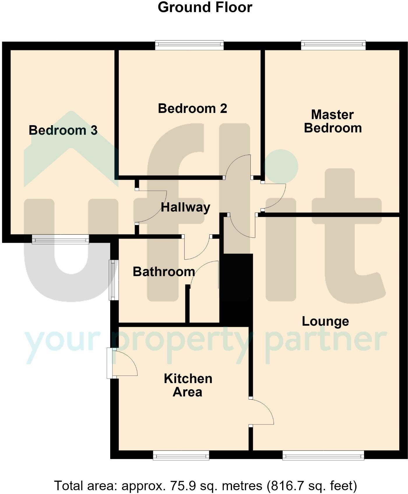 Derwent Crescent, Brinsworth, Rotherham floorplan