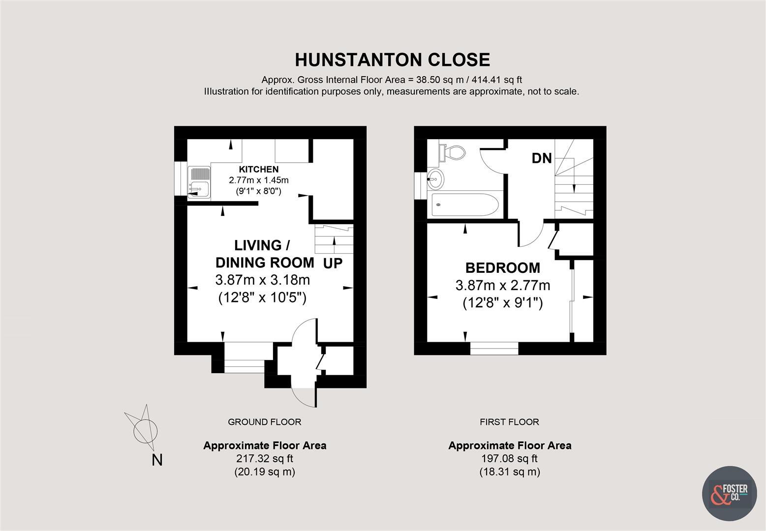 Hunstanton Close, Ifield, Crawley floorplan