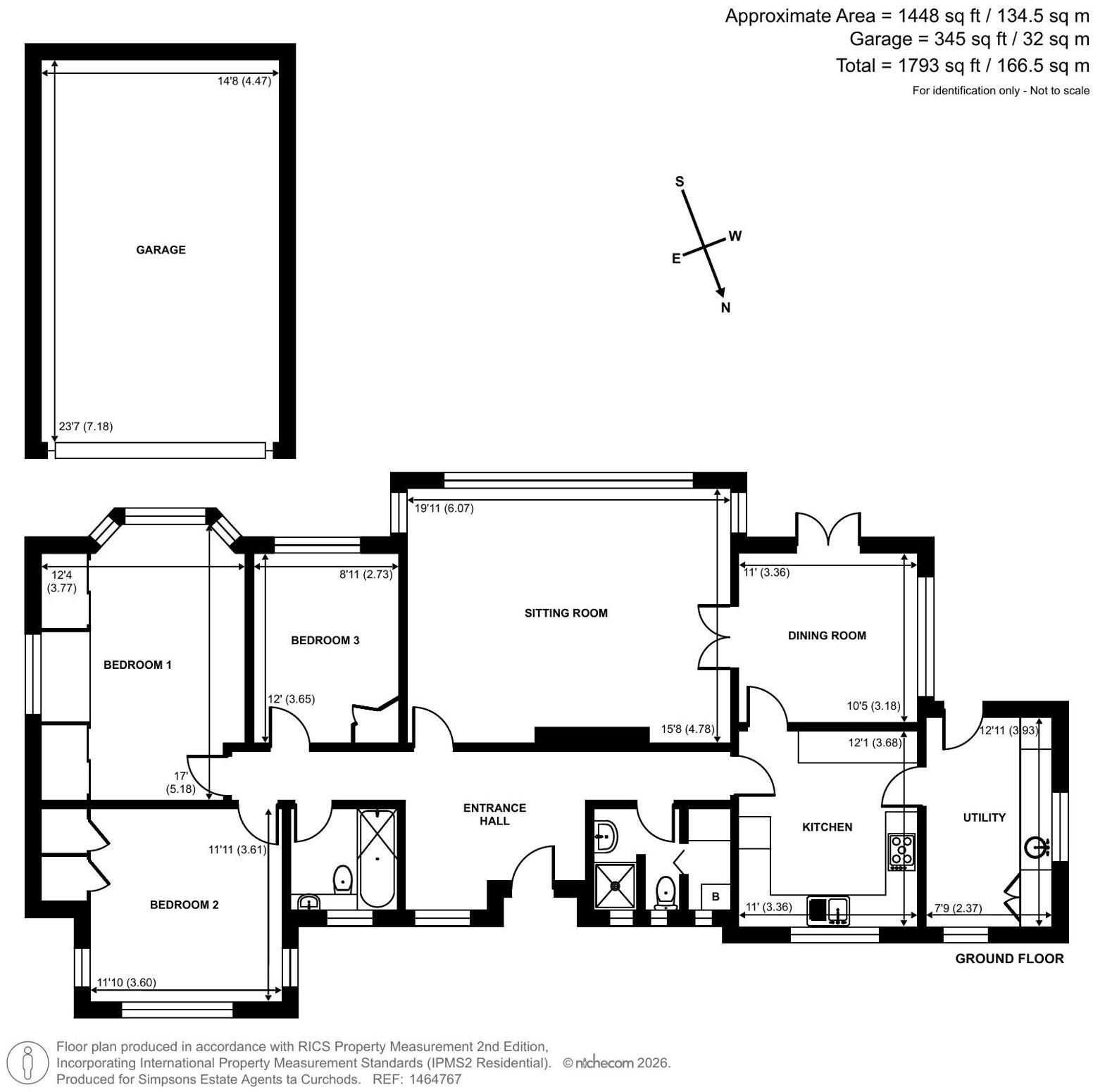 Fredley Park, Mickleham, RH5 floorplan
