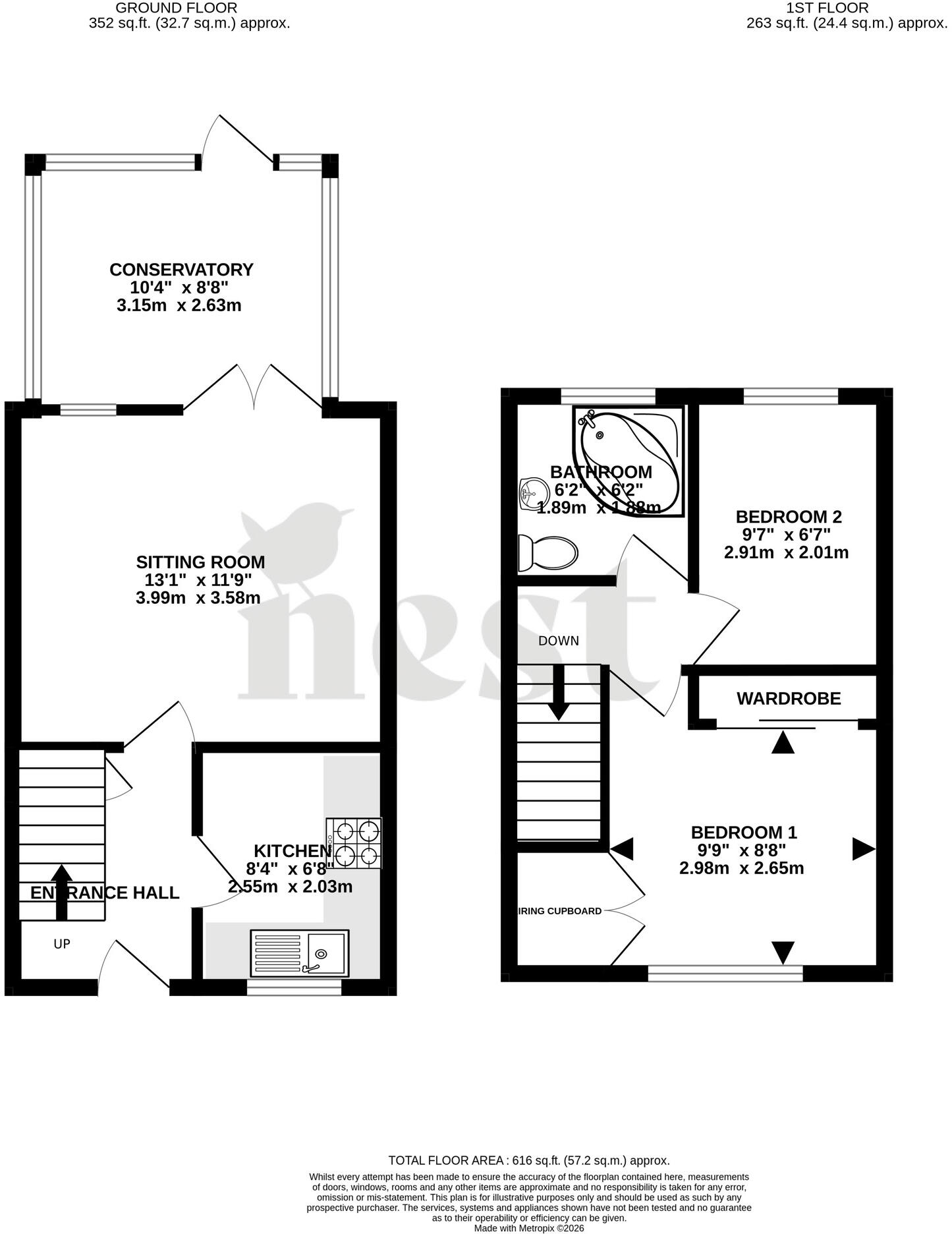 Castle Green, Winterborne Whitechurch, Blandford Forum, Dorset floorplan