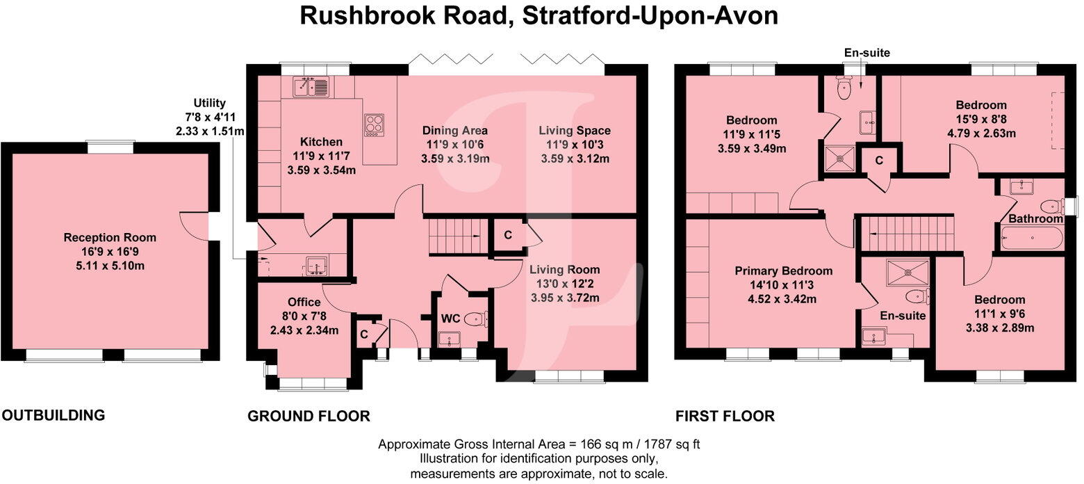 Rushbrook Road, Stratford-upon-Avon, CV37 7JW floorplan