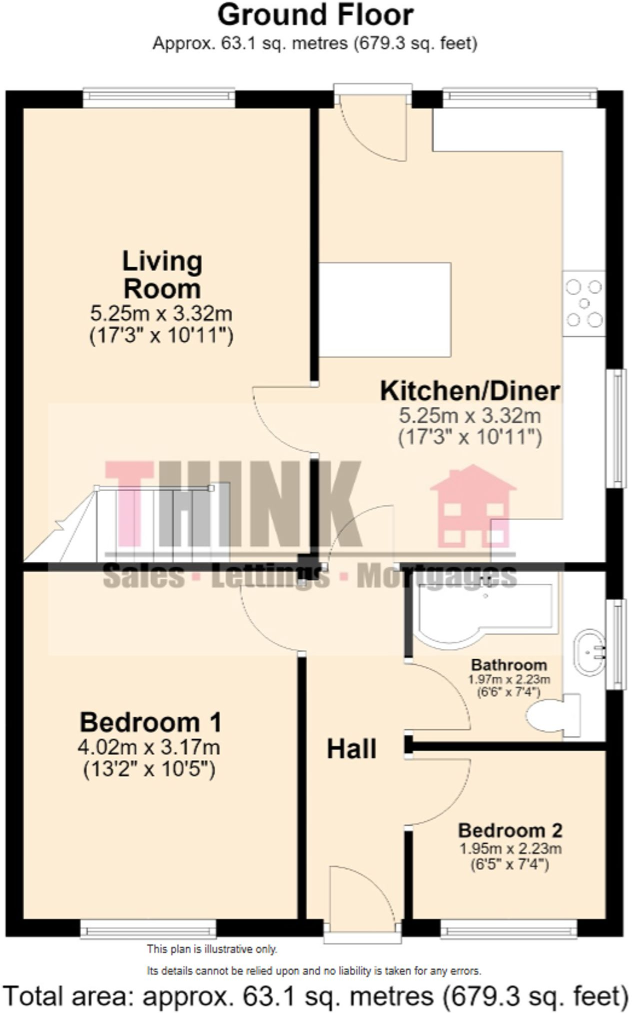 Sandra Drive, Newton-Le-Willows, WA12 floorplan