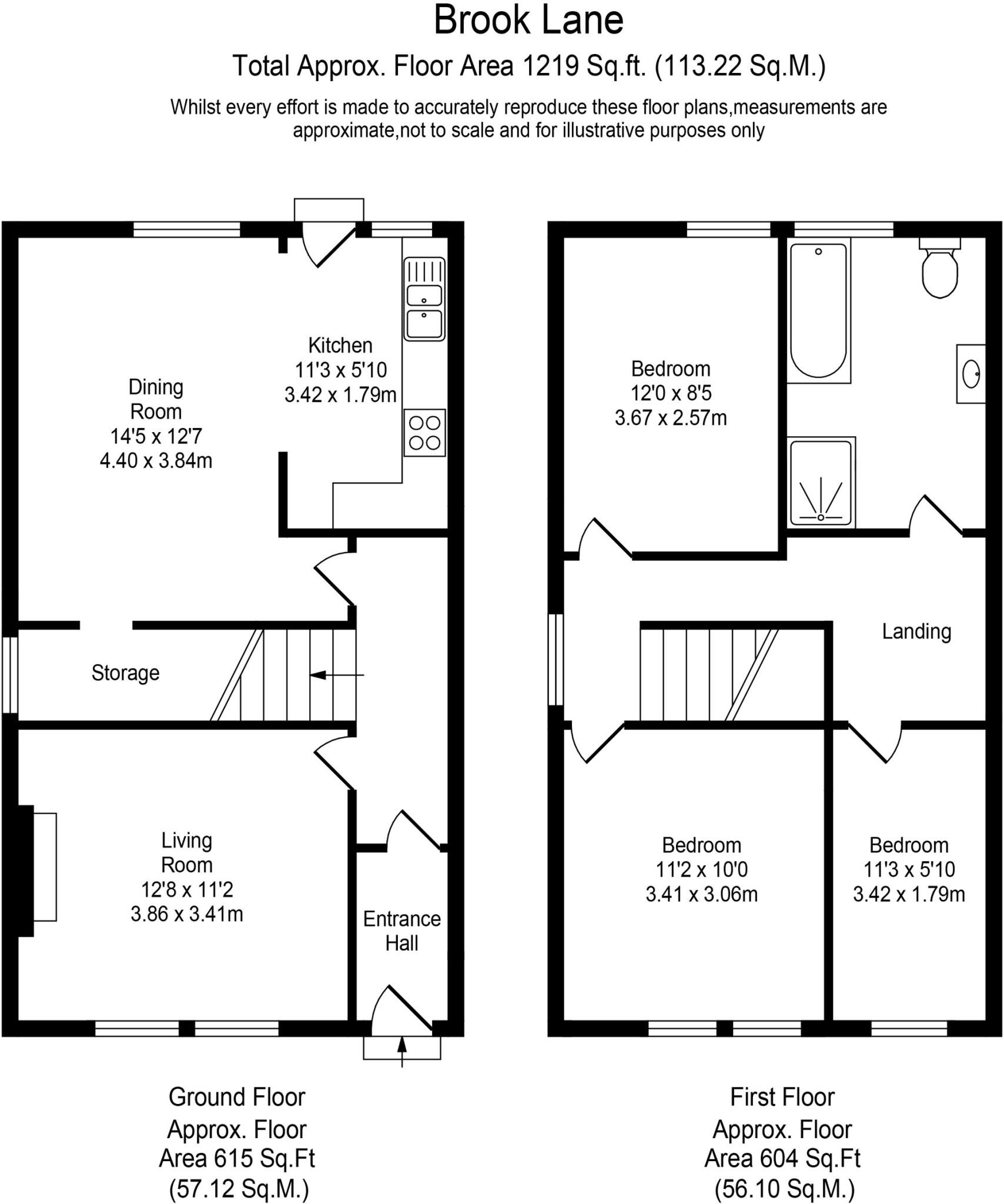 Brook Lane, Ormskirk, L39 floorplan