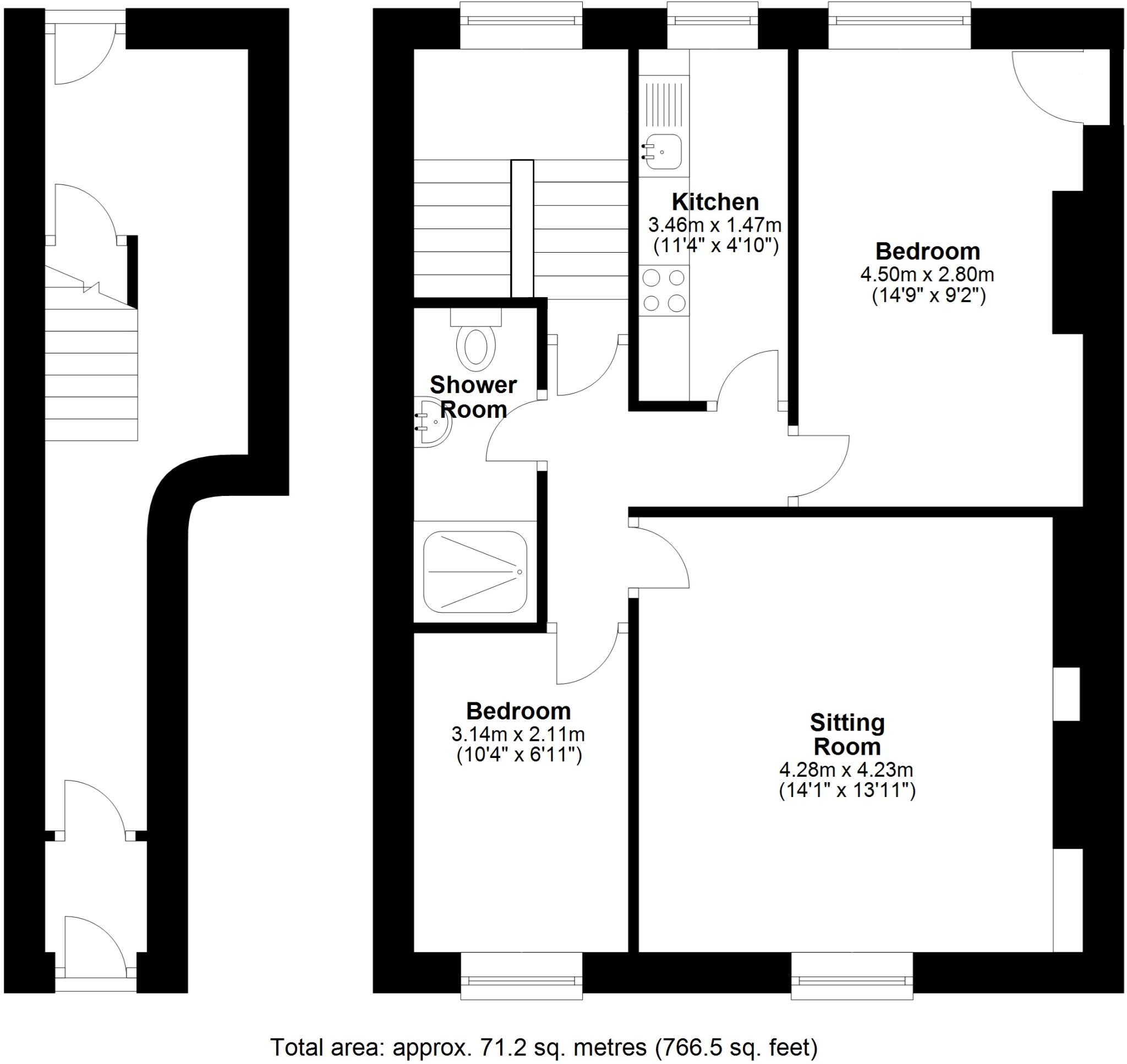 Main Street, Spittal, Berwick-upon-Tweed, Northumberland, TD15 floorplan