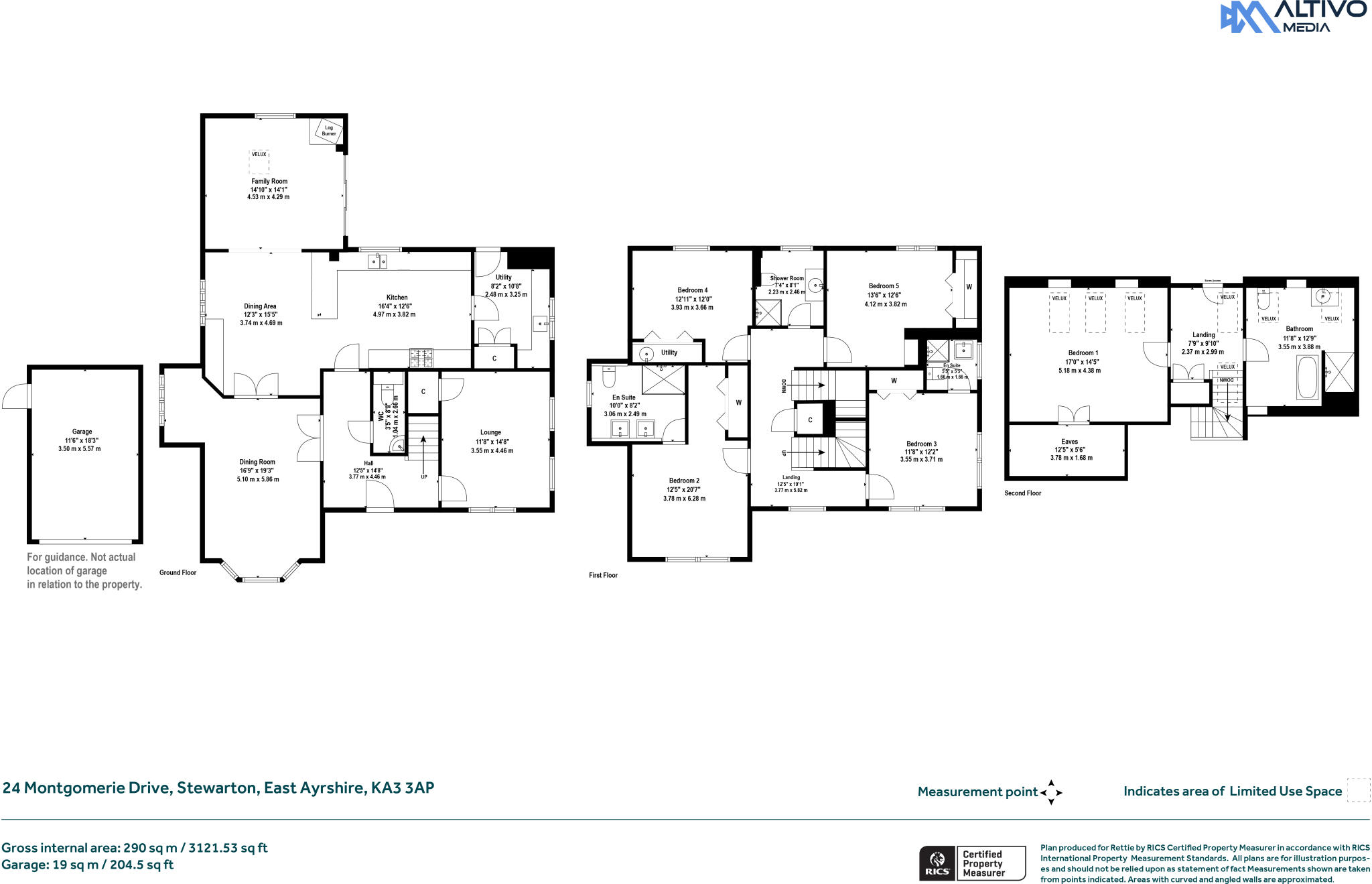 24, Montgomerie Drive, Stewarton, East Ayrshire floorplan