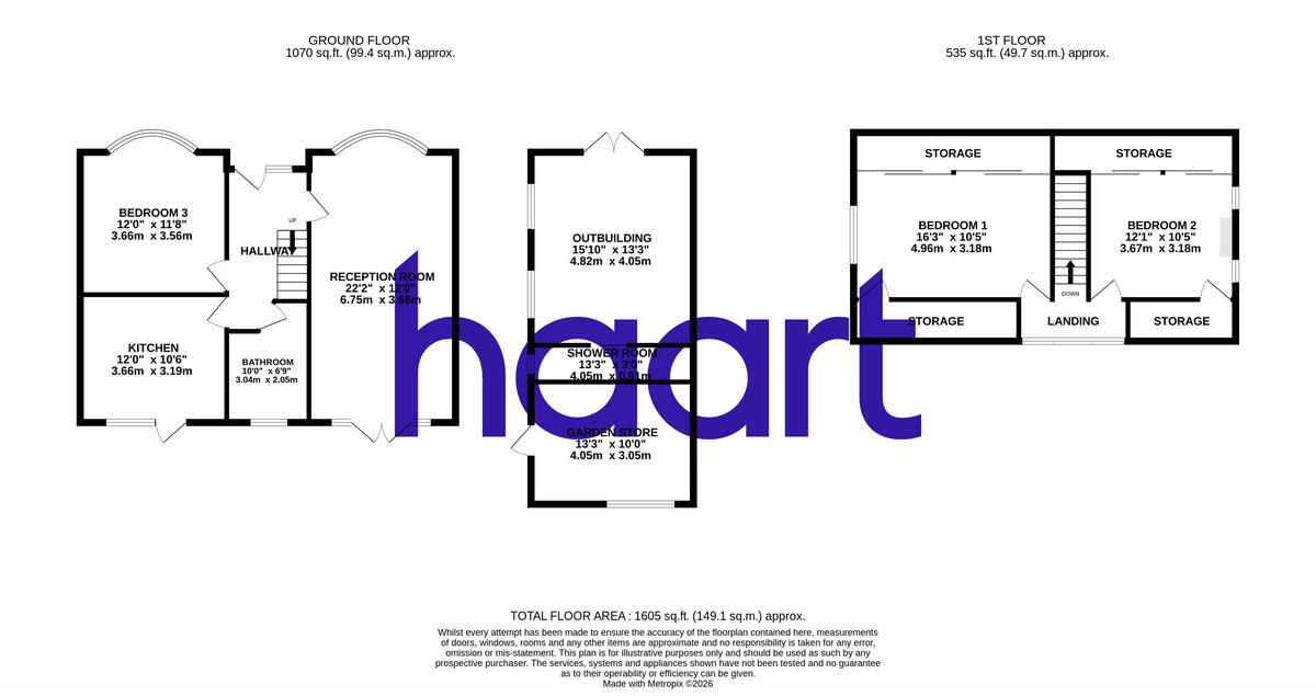 Tennyson Road, Heaton Grange floorplan