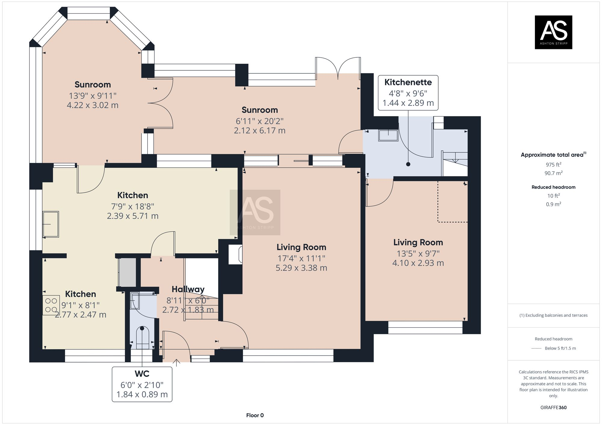 Park Shaw, Sedlescombe, TN33 floorplan