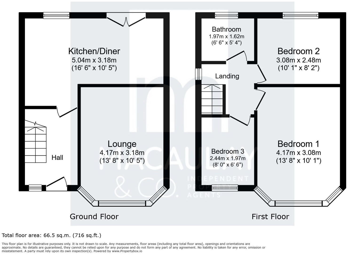 Park Way, Keighley, BD21 5NJ floorplan