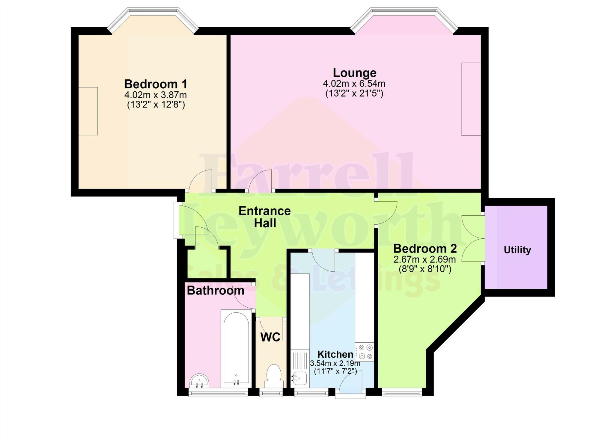 Talbot Court, Promenade, Blackpool floorplan