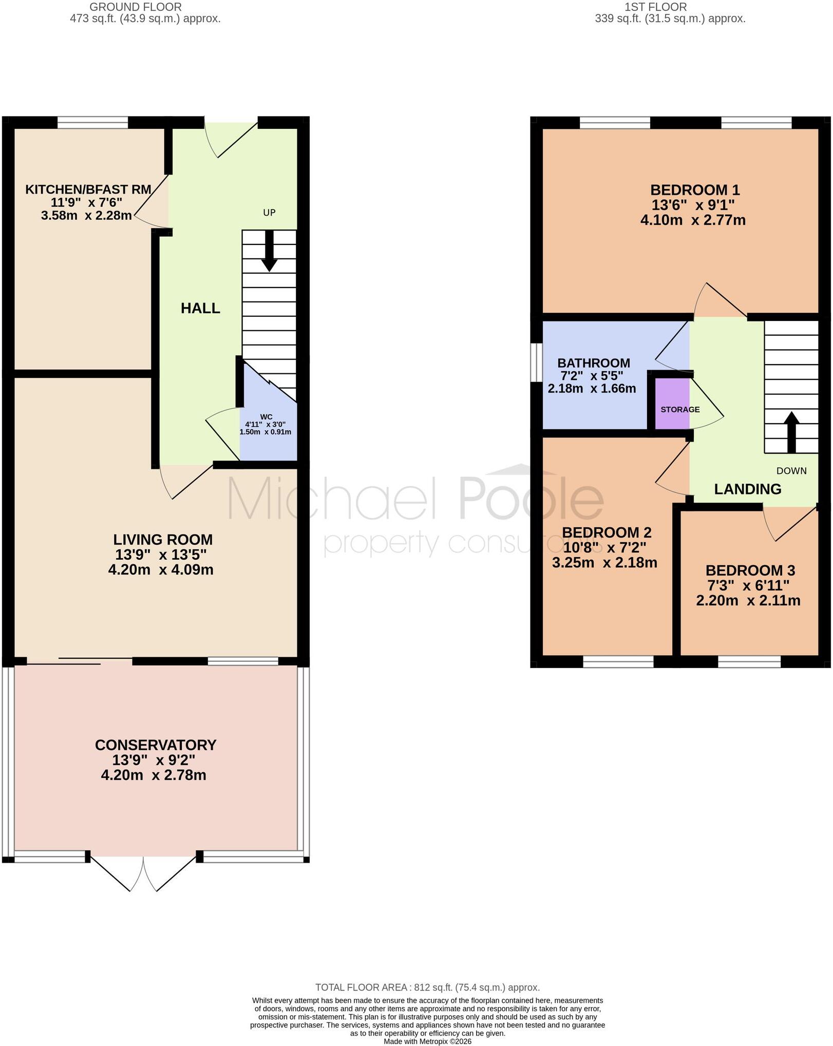 Kerry Close, Middlesbrough, TS6 floorplan