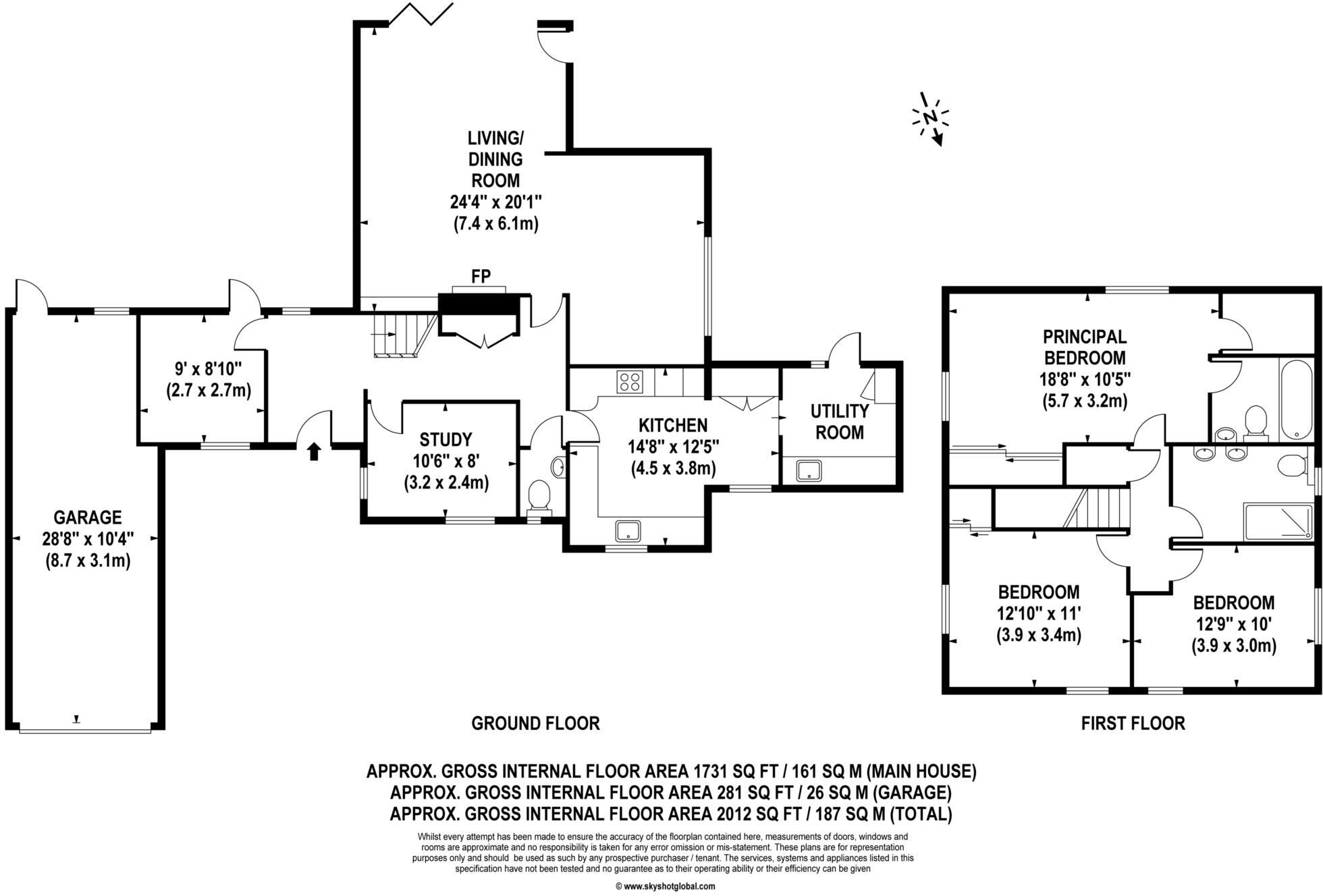Orchard Hill, Windlesham floorplan