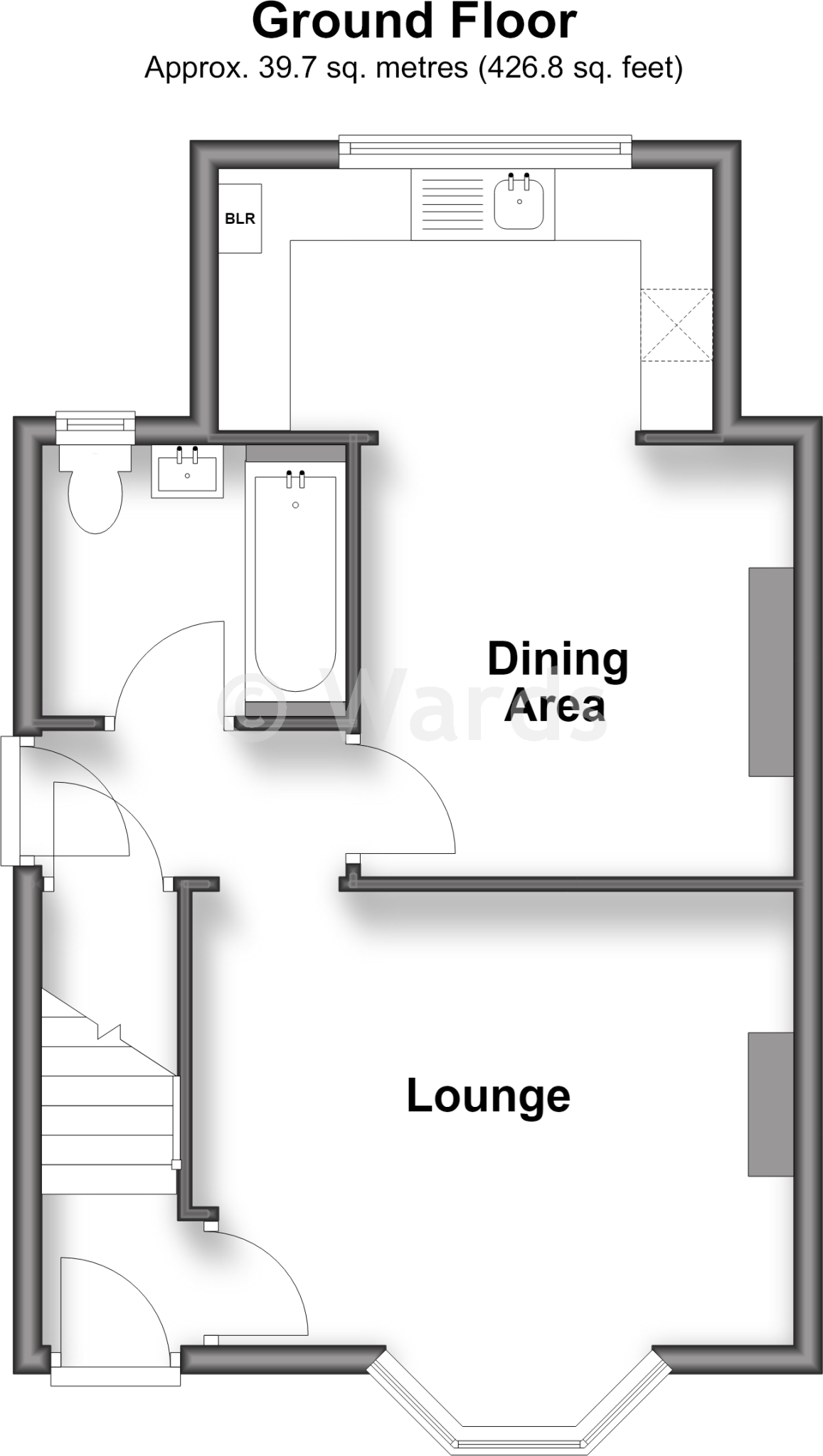 Sweechgate, Broad Oak, Canterbury, Kent floorplan
