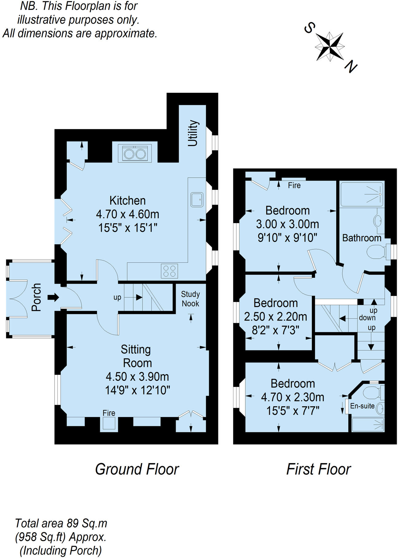 Frogmore, Kingsbridge floorplan