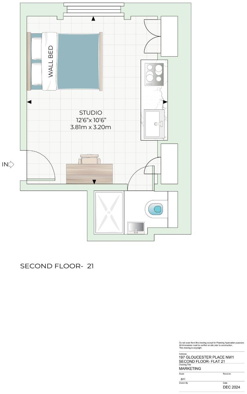 Gloucester Place, London floorplan