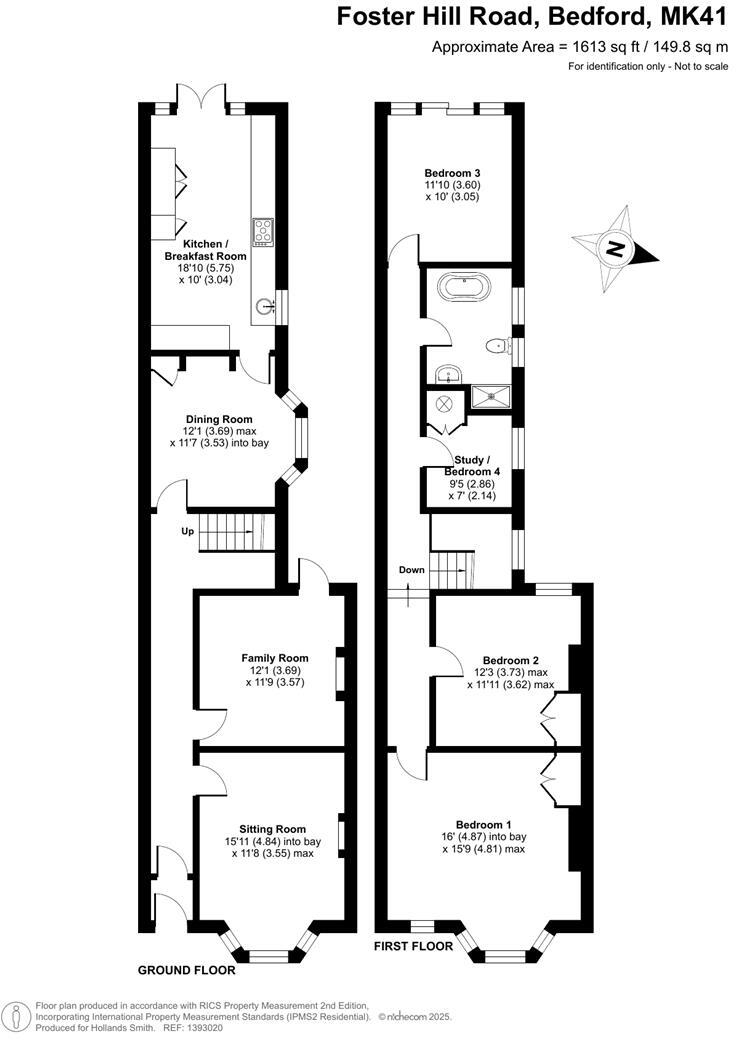 Foster Hill Road, Bedford floorplan