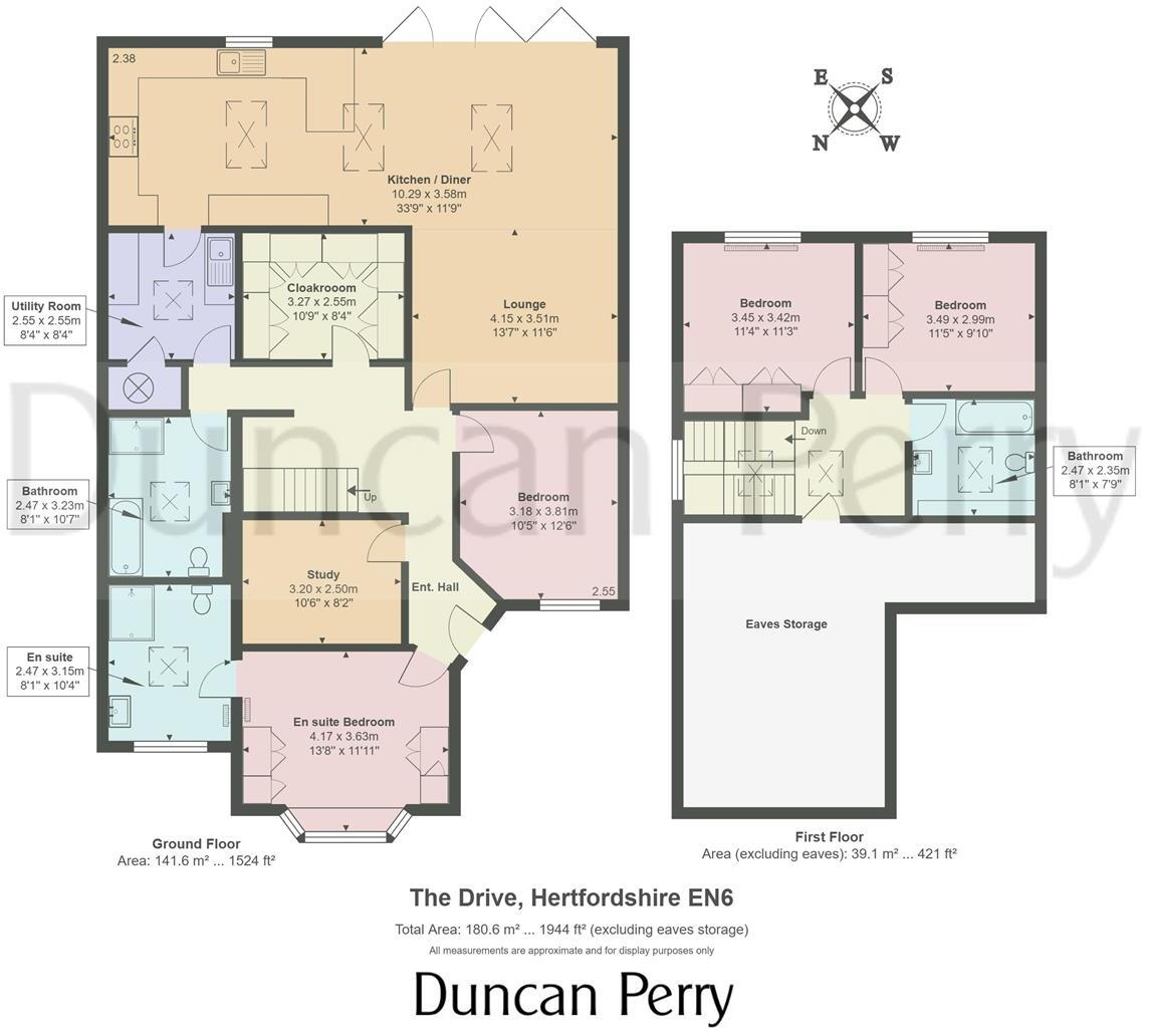 The Drive, Potters Bar floorplan