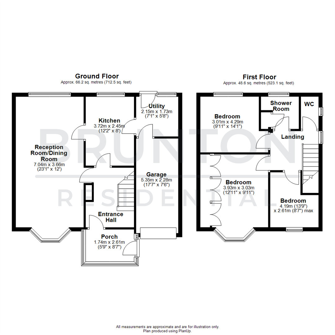 Church Road, Gosforth, NE3 floorplan