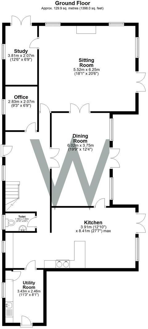 Corton, Warminster floorplan