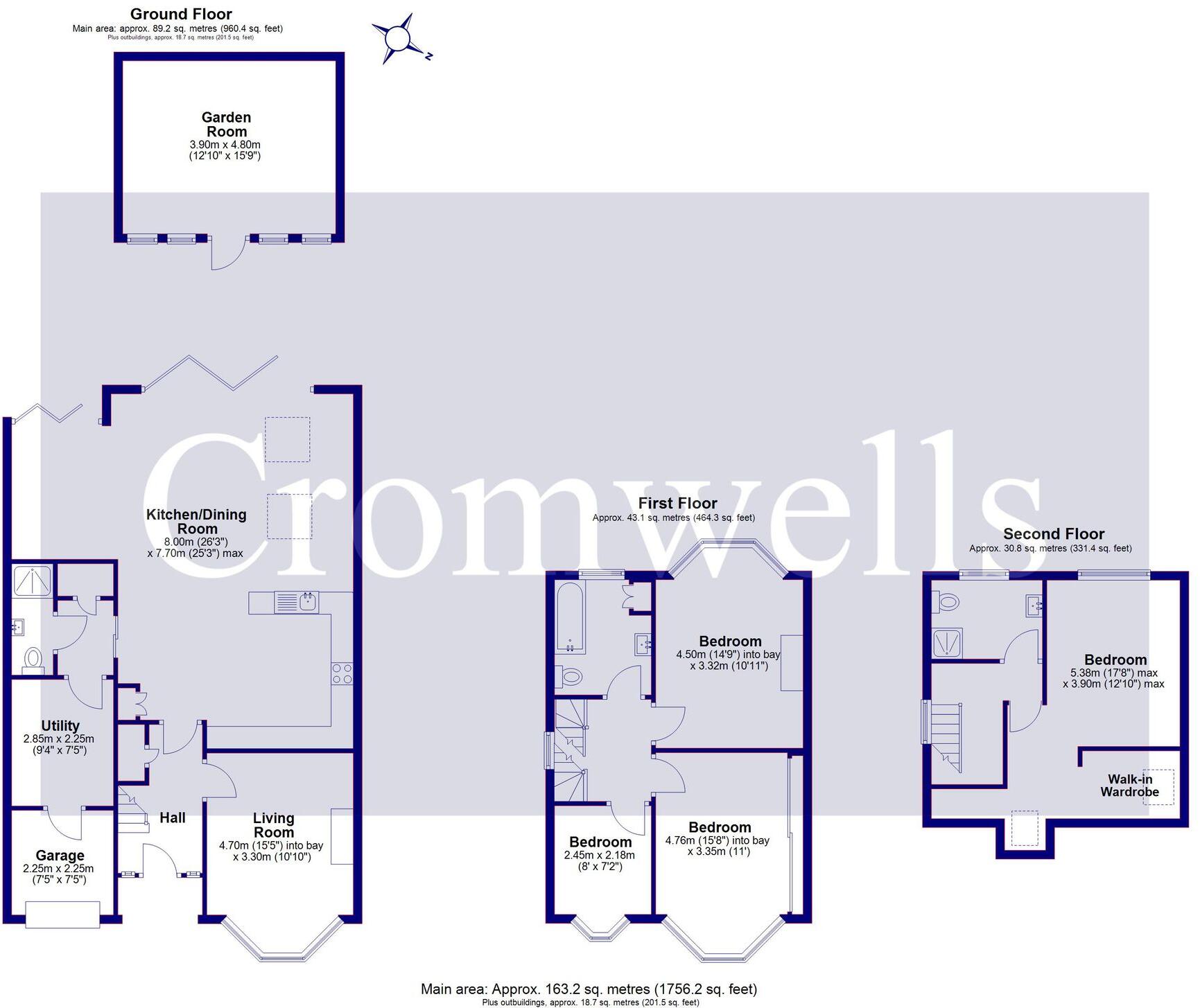 Glebe Gardens, New Malden, KT3 floorplan
