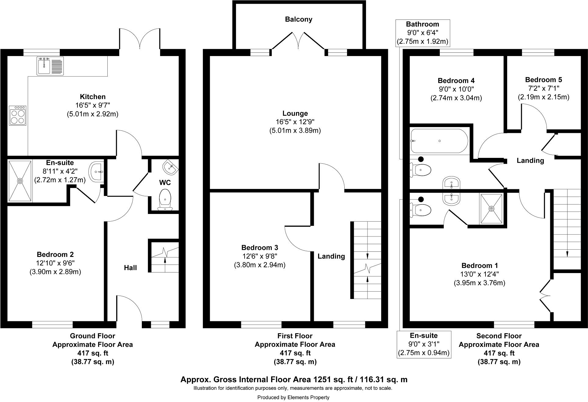 Madeira Way, Eastbourne, East Sussex. BN23 5UL floorplan