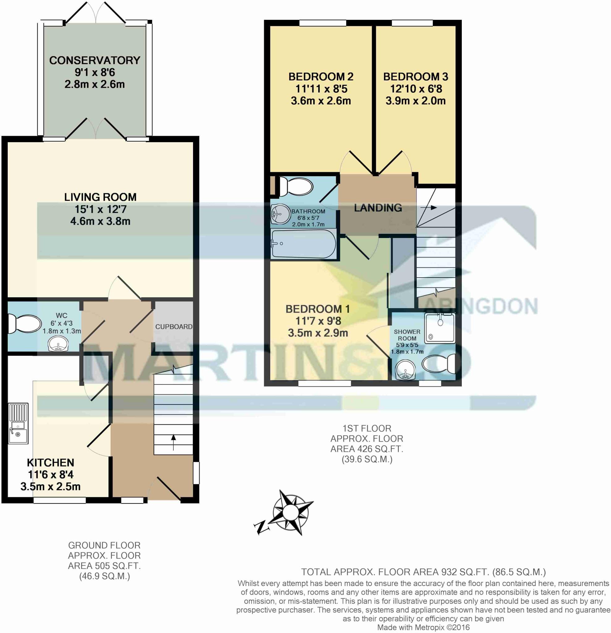 The Avenue, Didcot floorplan