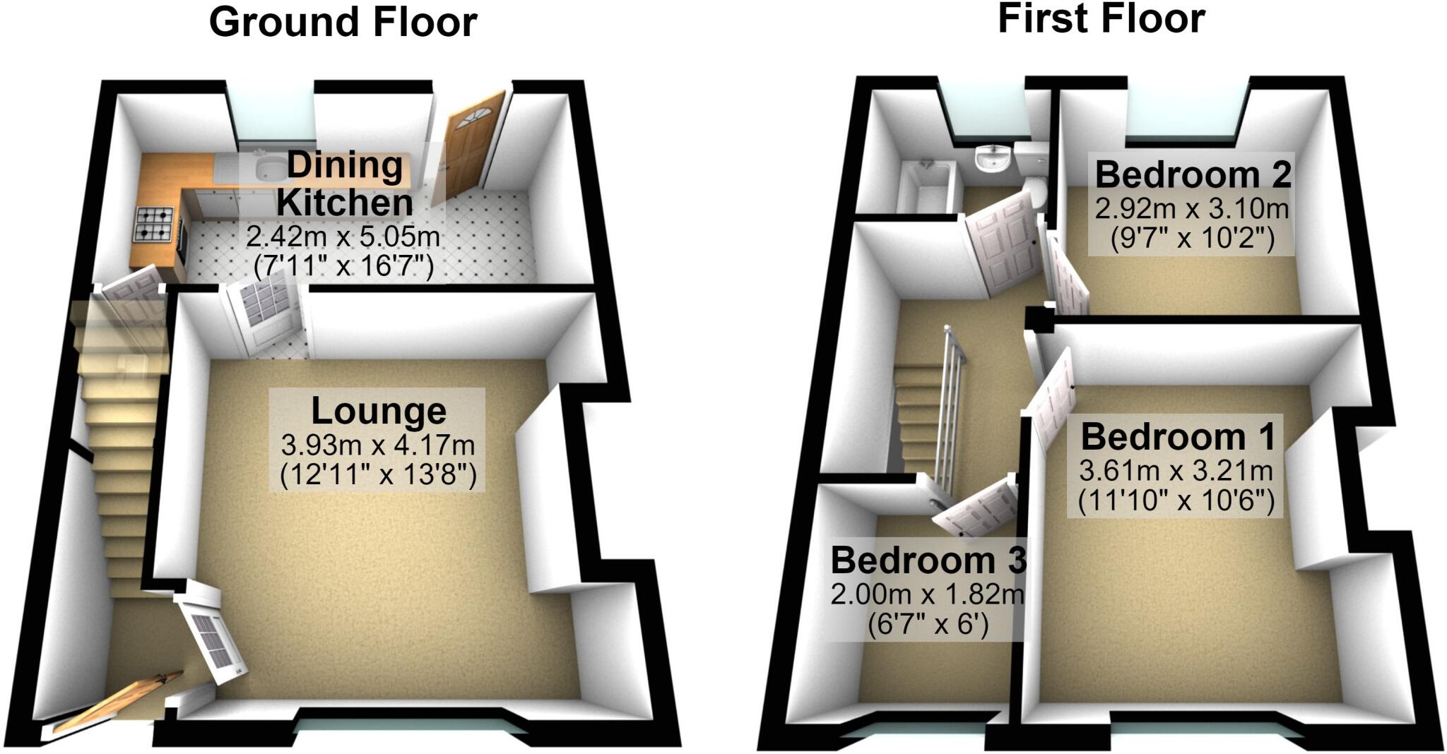 Craven Lane, Gomersal, BD19 floorplan