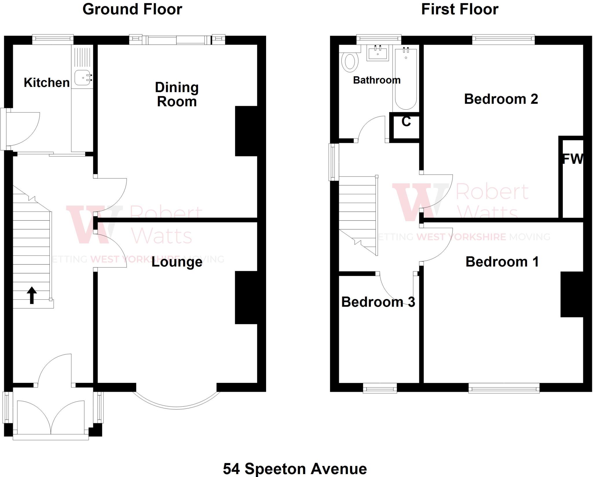Speeton Avenue, Horton Bank Top, Bradford, BD7 floorplan