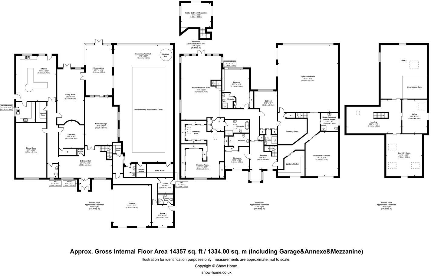 Ling Lane, Scarcroft, Leeds floorplan