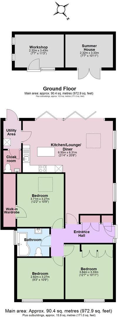 Hazlemere Road, Seasalter, WHITSTABLE floorplan