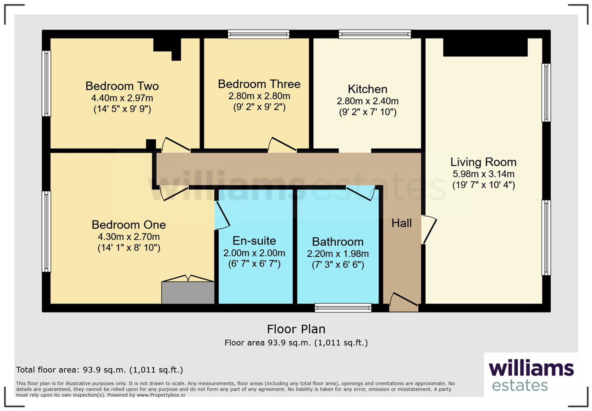 Ffordd Gwilym, Meliden, LL19 floorplan