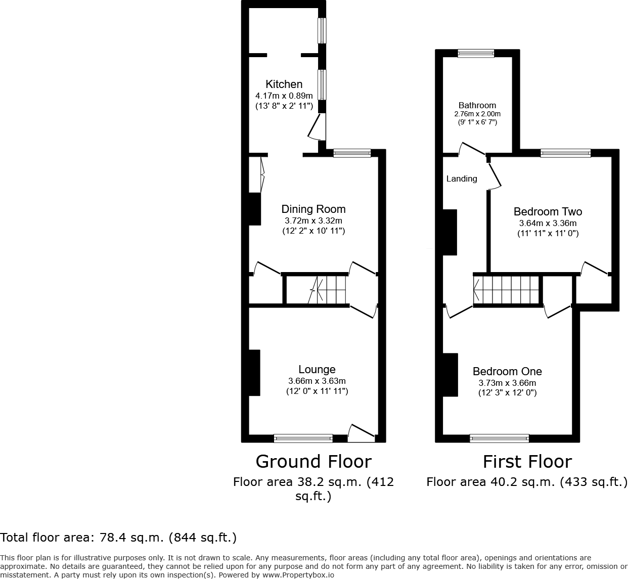 Victoria Avenue, Borrowash, Derby floorplan