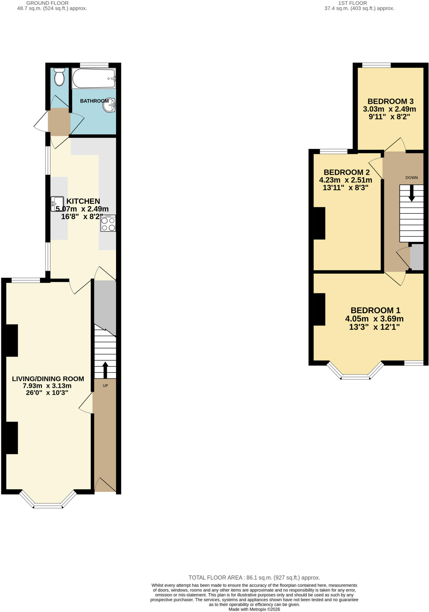 Windsor Street, Bletchley, Milton Keynes, Bucks, MK2 floorplan