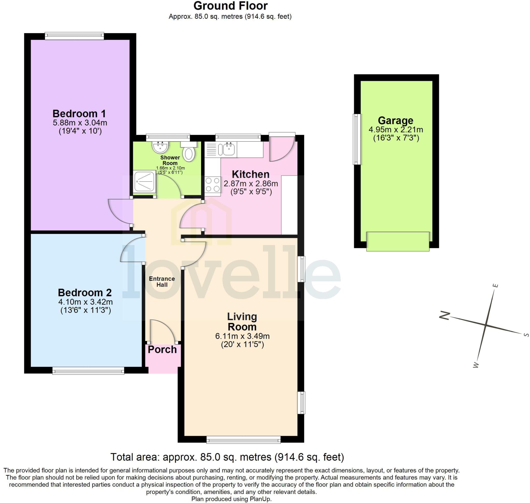 St Christophers Road, Humberston, DN36 floorplan