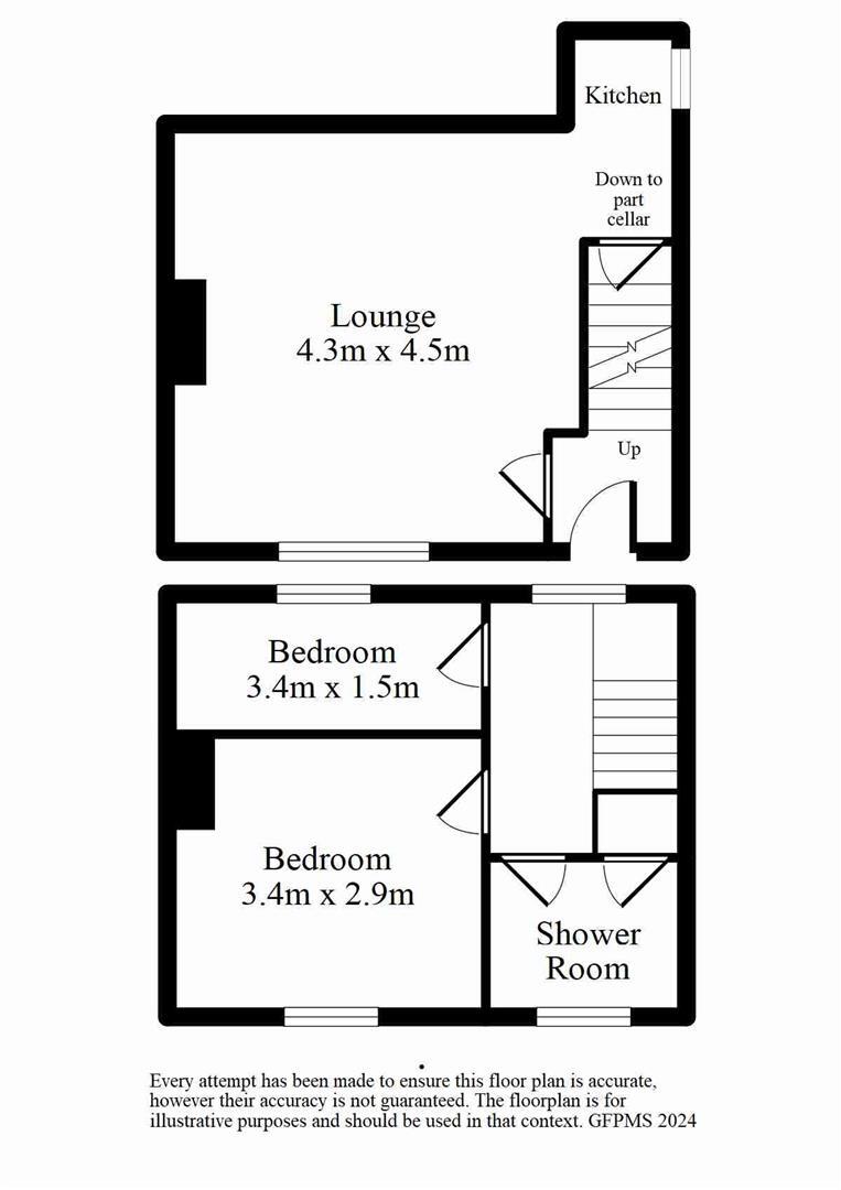 Commercial Street, Queensbury, Bradford floorplan