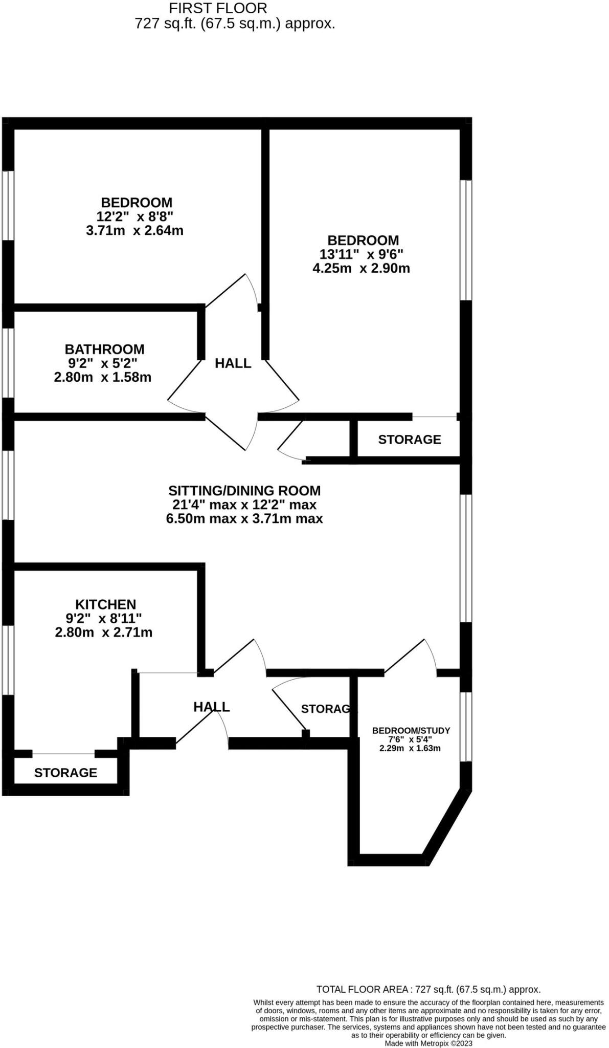 Oak Avenue, Cheltenham, GL52 6JF floorplan