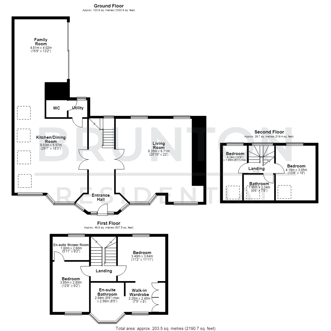 Peel House, Woolsington, NE13 floorplan